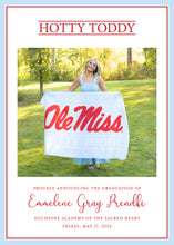 Load image into Gallery viewer, Ole Miss Graduation Announcement
