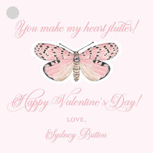 Load image into Gallery viewer, Printable Galentines Day Butterfly Gift Tags - Digital Valentines Cards
