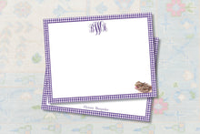 Load image into Gallery viewer, Personalized TCU Stationery - Texas Christian Thank You Cards  Gifts
