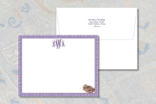 Load image into Gallery viewer, Personalized TCU Stationery - Texas Christian Thank You Cards  Gifts
