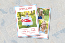 Load image into Gallery viewer, Ole Miss Graduation Announcement
