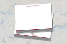Load image into Gallery viewer, Personalized Alabama Houndstooth Inspired Stationery
