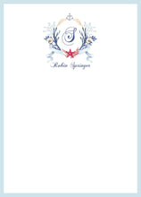 Load image into Gallery viewer, Watercolor Crest Stationery
