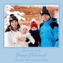 Load image into Gallery viewer, Letterpress Look Christmas Card
