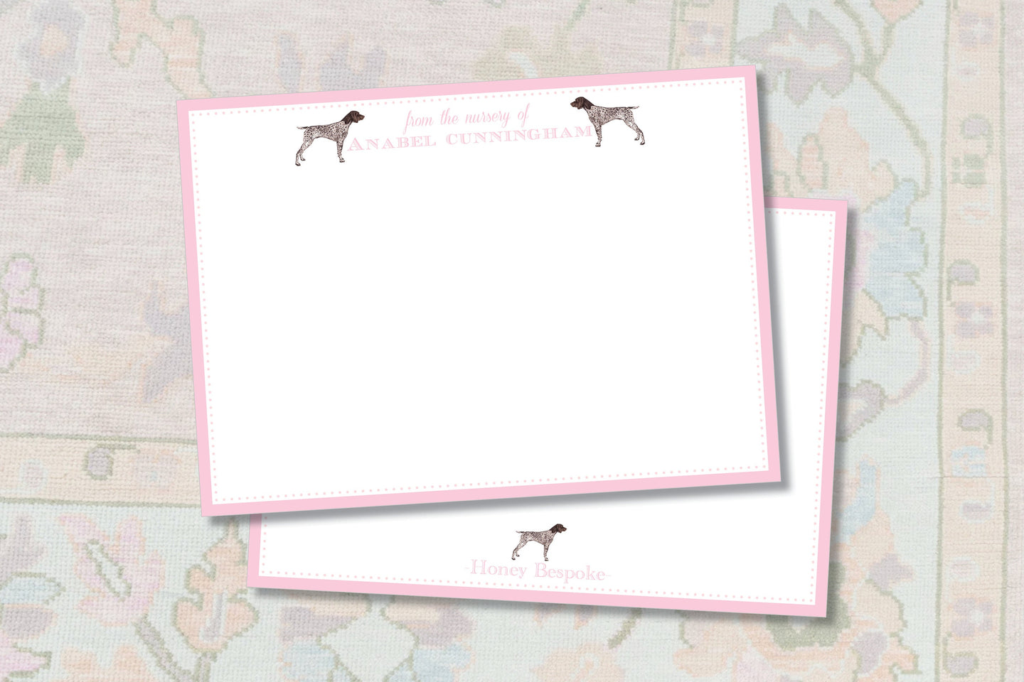 German Shorthaired Pointer Nursery Stationery