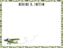 Load image into Gallery viewer, Camouflage Airplane Stationery

