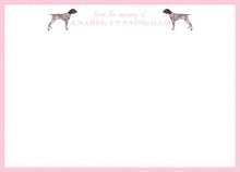 Load image into Gallery viewer, German Shorthaired Pointer Nursery Stationery
