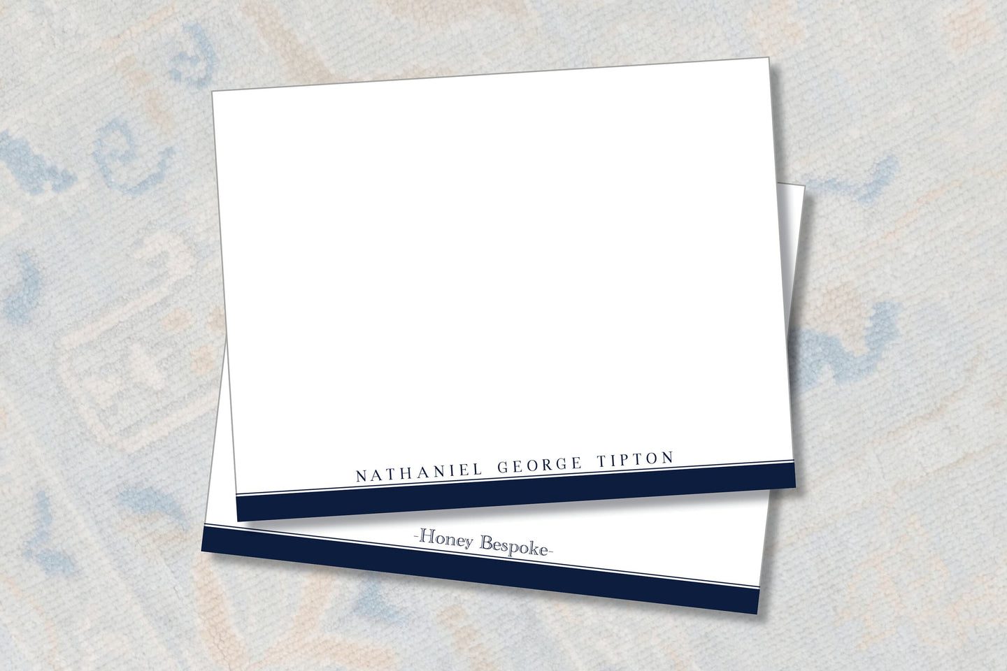 Personalized Simple Boys and Mens Stationery