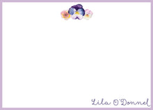 Load image into Gallery viewer, Pansy Stationery
