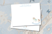 Load image into Gallery viewer, Watercolor Rocking Horse Stationery
