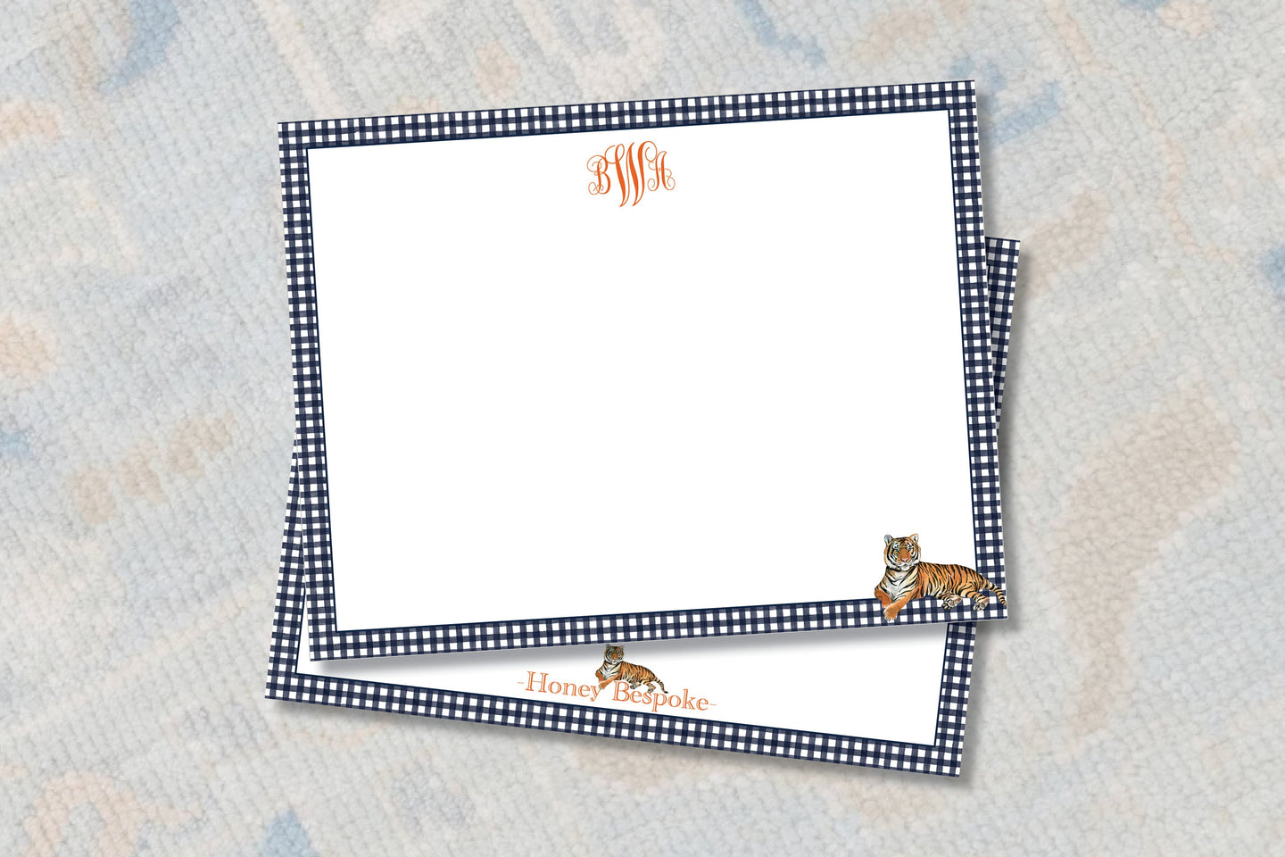 Personalized Auburn Tigers Inspired Stationery