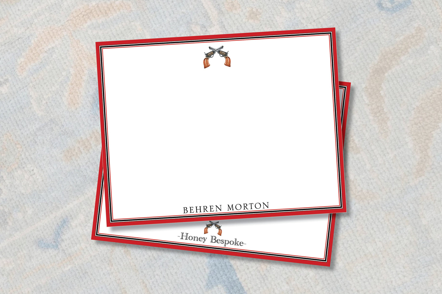 Personalized Texas Tech Inspired Stationery