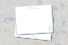 Load image into Gallery viewer, Blue Teddy Bear Stationery
