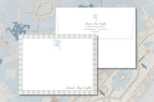 Load image into Gallery viewer, Preppy Plaid Boy Stationery
