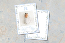 Load image into Gallery viewer, Love Shack Fancy Inspired Birth Announcement
